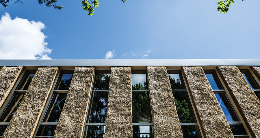 Is this the UK's greenest building? - passivehouseplus.co.uk : The astonishing picture capturing a beautiful landscape. Its hues are bold and blend flawlessly. Its layout looks wonderful, with its features are also extremely clear.